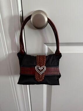 LN Brighton One World Black Foldable Tote Bag